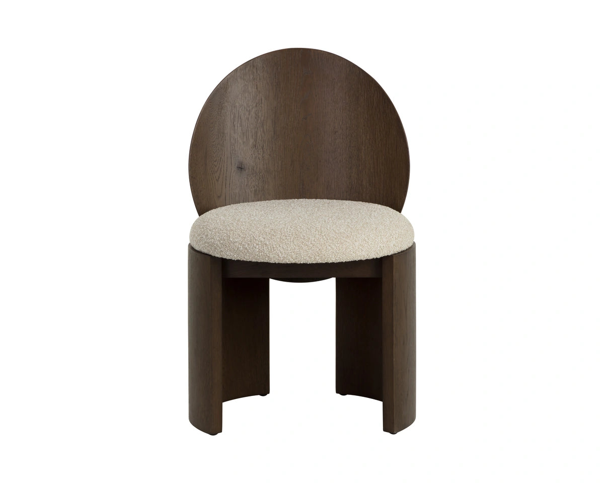 Mitre Dining Chair - Santa Cruz Oatmeal