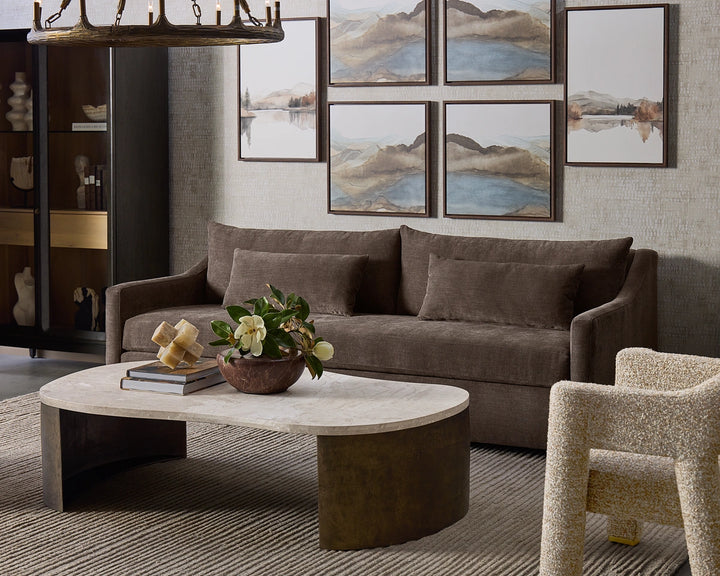 Bramwell Sofa - Rika Chocolate