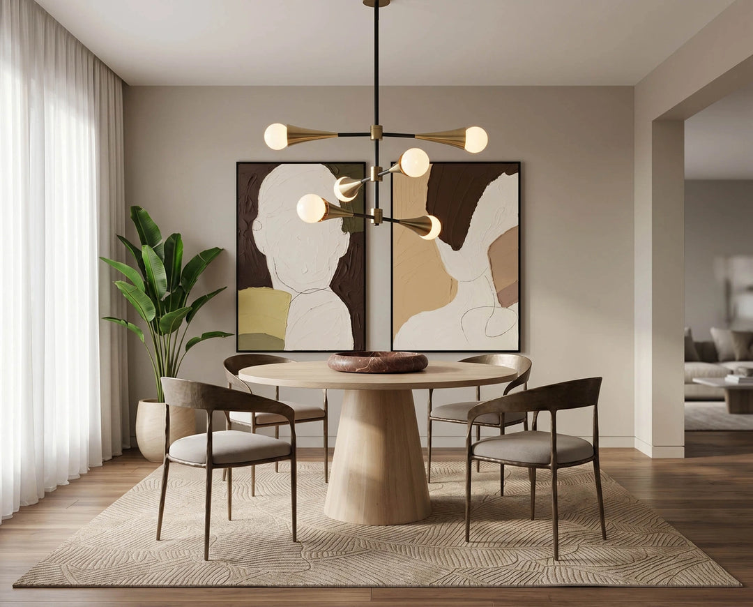 Italia Tray - Marble Look - Mocha