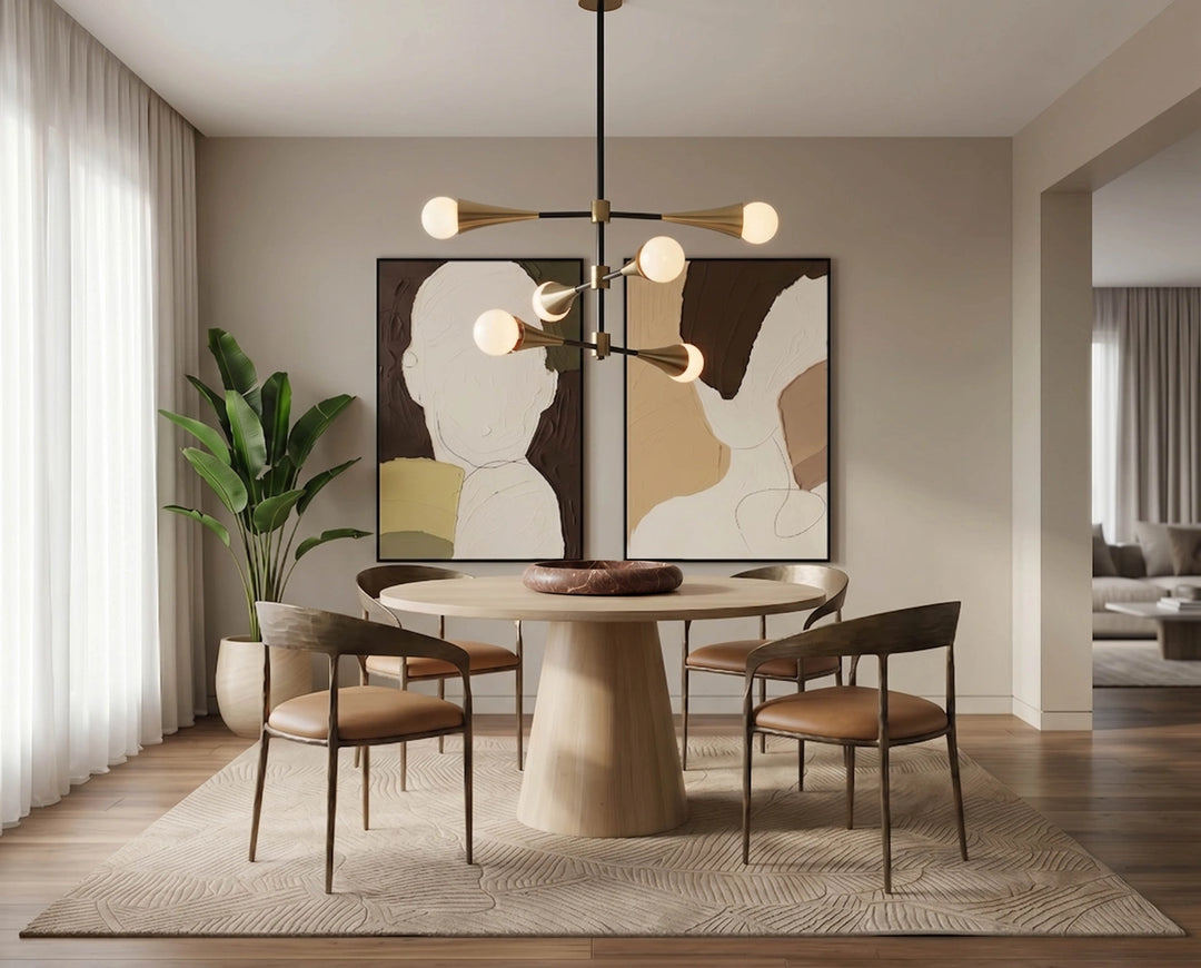 Italia Tray - Marble Look - Mocha