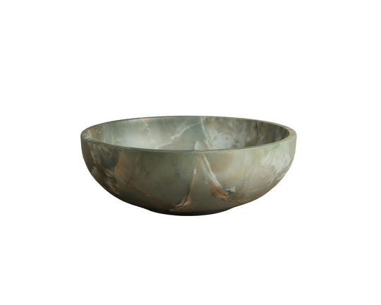 Ostuni Bowl - Marble Look - Jade Onyx