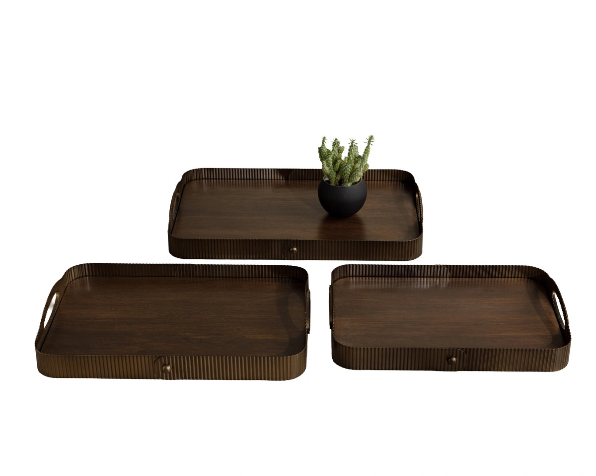 Sumatra Tray (Set Of 3)