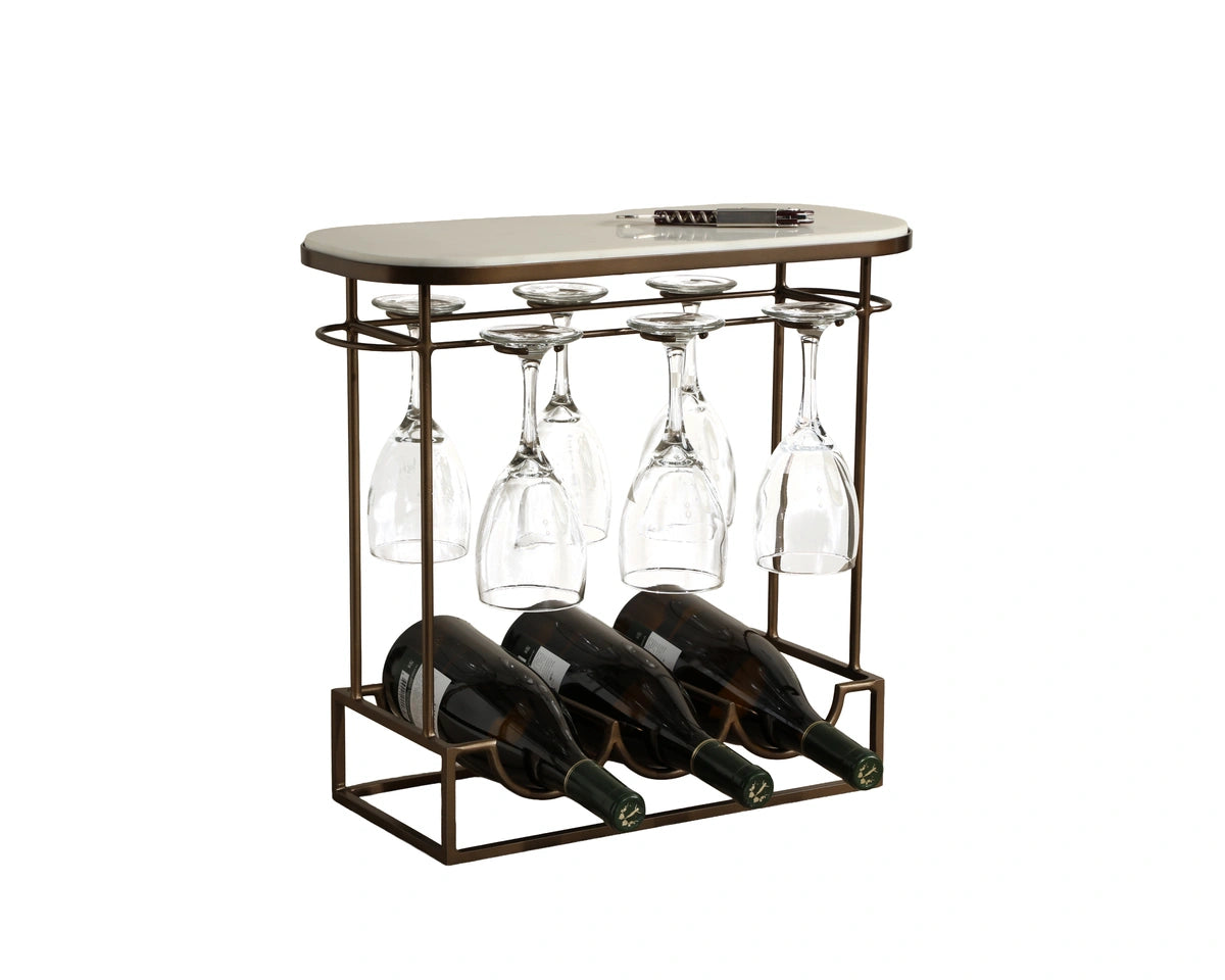 Lodi 3 Bottle Wine Rack