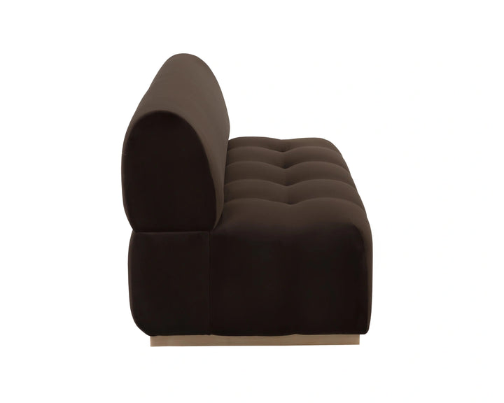 Linford Banquette - Diamond Mink