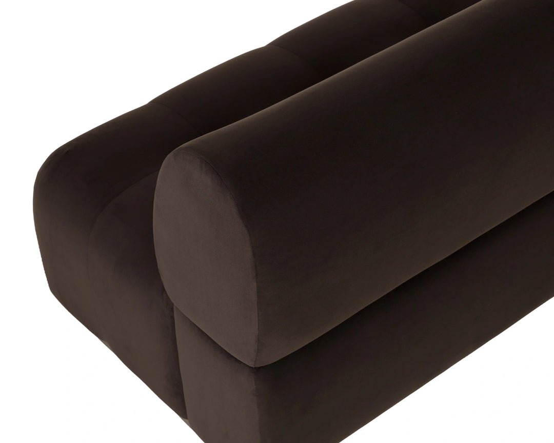 Linford Banquette - Diamond Mink