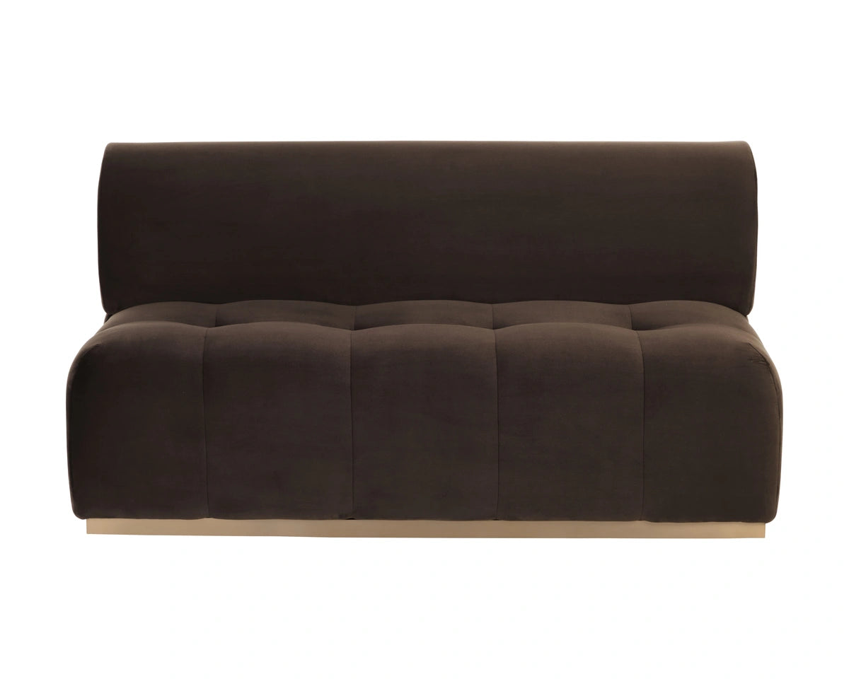 Linford Banquette - Diamond Mink