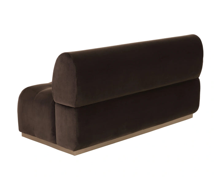 Linford Banquette - Diamond Mink
