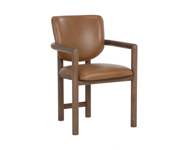 Fremont Dining Armchair - Missouri Cognac Leather