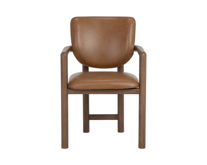 Fremont Dining Armchair - Missouri Cognac Leather