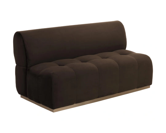 Linford Banquette - Diamond Mink