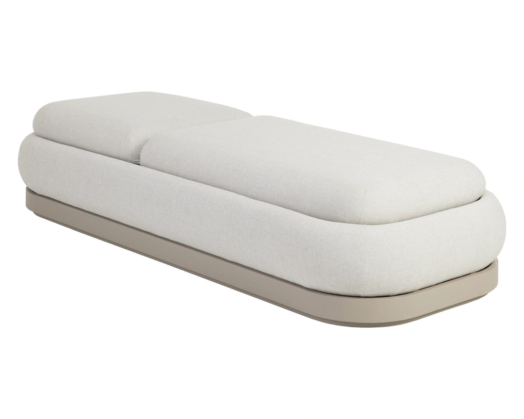 Sonora Lounger - Greige - Gracebay Light Grey