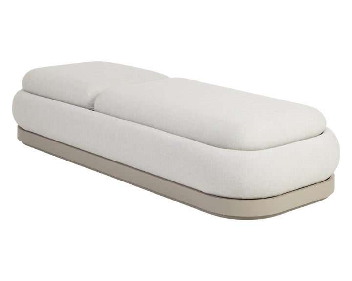 Sonora Lounger - Greige - Gracebay Light Grey