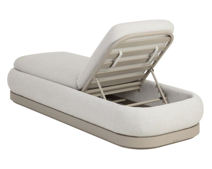 Sonora Lounger - Greige - Gracebay Light Grey