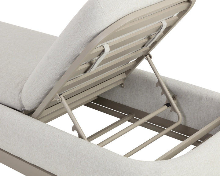 Sonora Lounger - Greige - Gracebay Light Grey