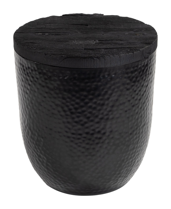 Duskan Storage Side Table Black