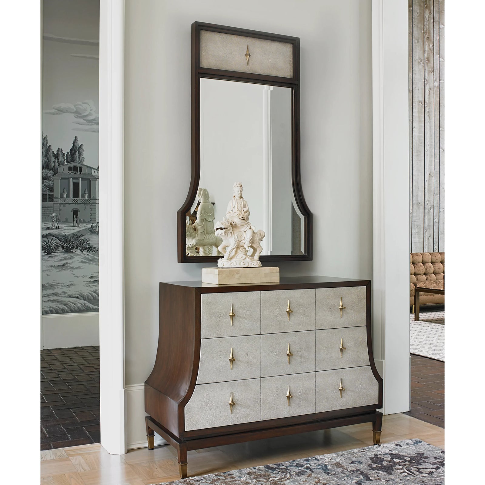 Mahogany / Linen