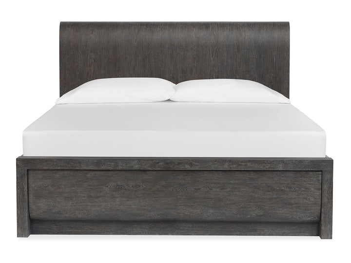 Kinsley Black Heron King Panel Bed - B5890-64