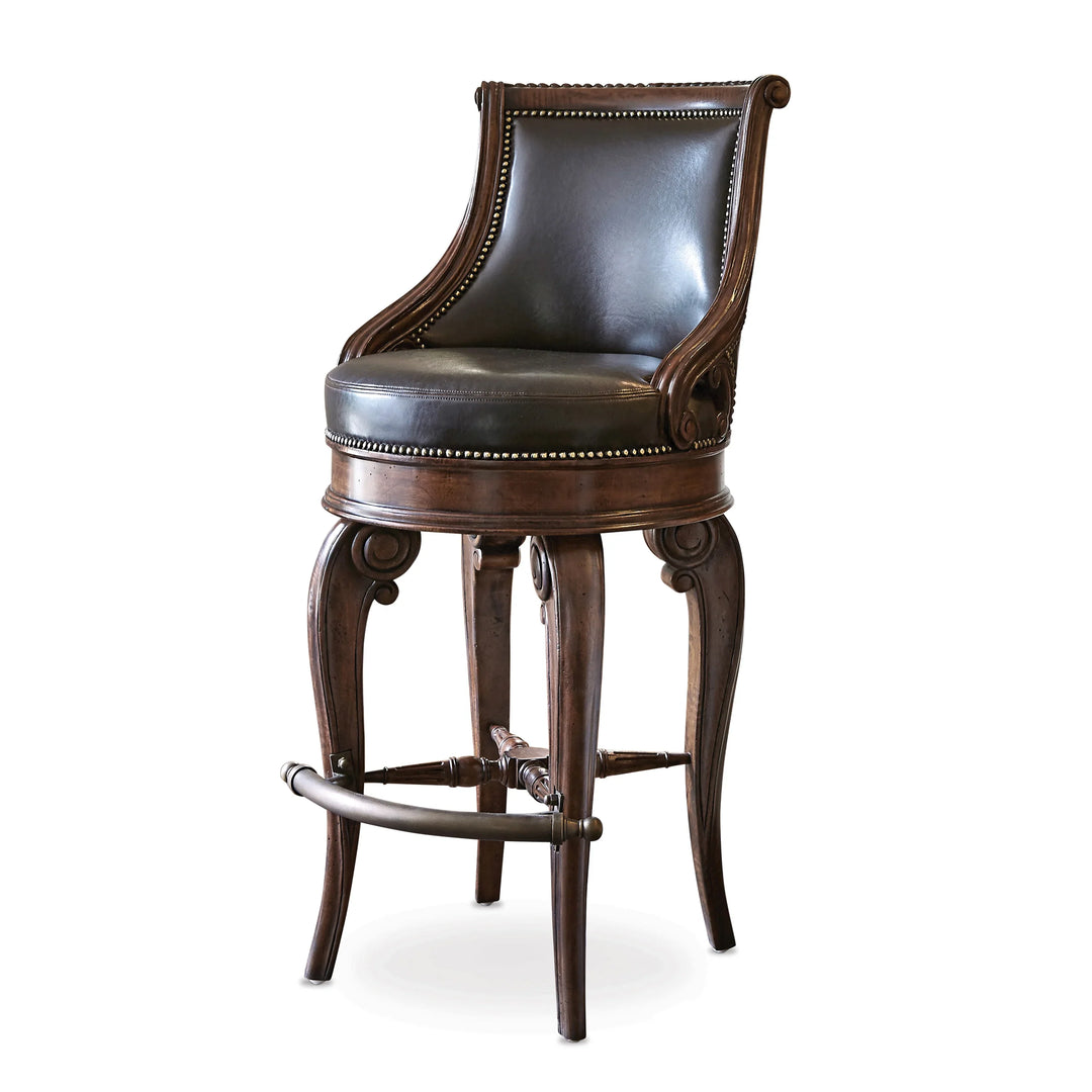 Tatum Swivel Barstool - AmericanHomeFurniture