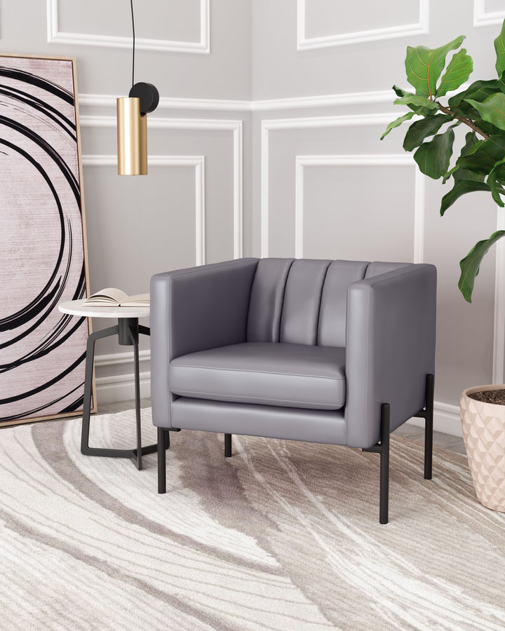 Jess Accent Chair Gray - 101856