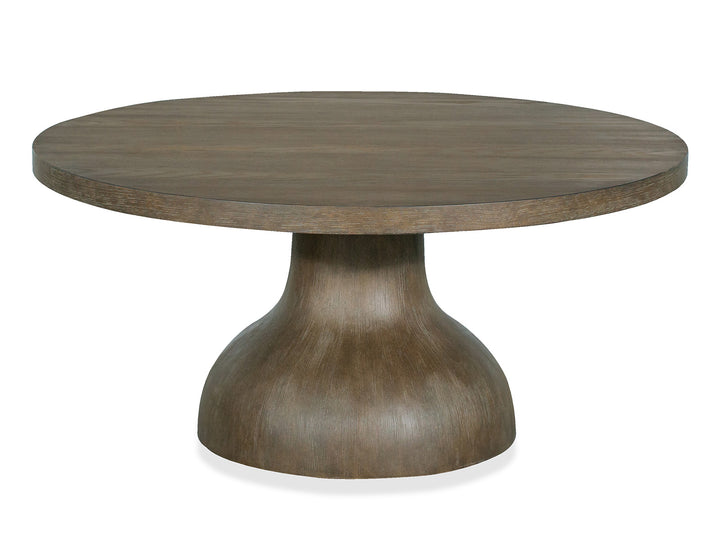 Bosley Lt. Brown Porpoise Round Cocktail Table - T5693-45