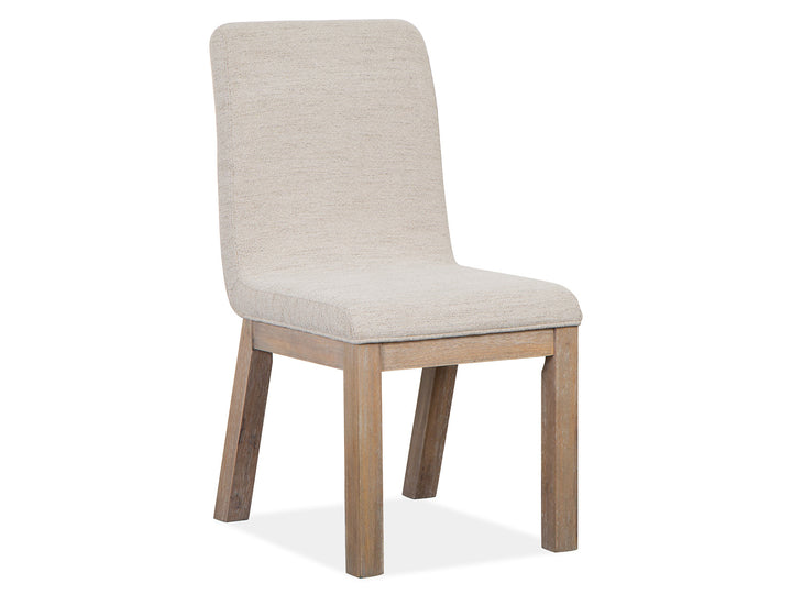 Ainsley Cerused Khaki Upholstered Host Chair - Set of 2 - D5333-66