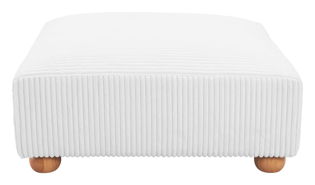 Tayte Ottoman White - 110304