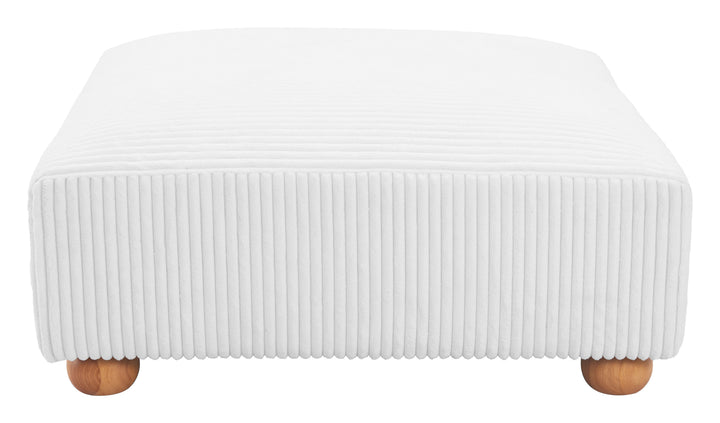 Tayte Ottoman White - 110304