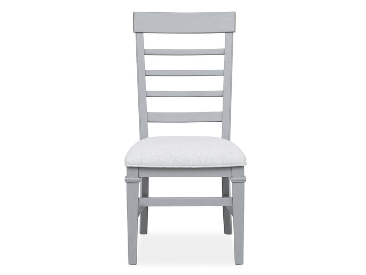 Charleston Harbor Gray Grey Upholstered Side Chair - Set of 2 - D5611-62GY