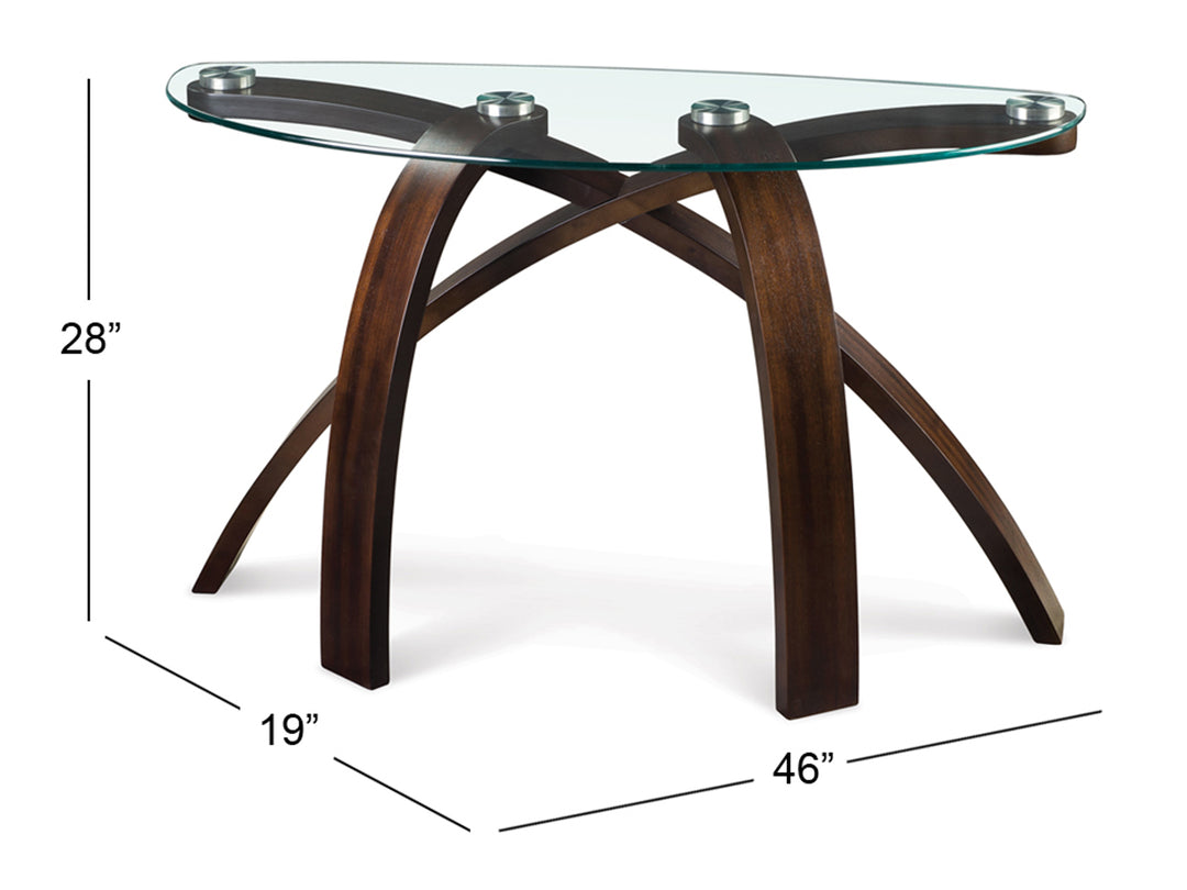 Allure Hazelnut Sofa Table - T1396-75