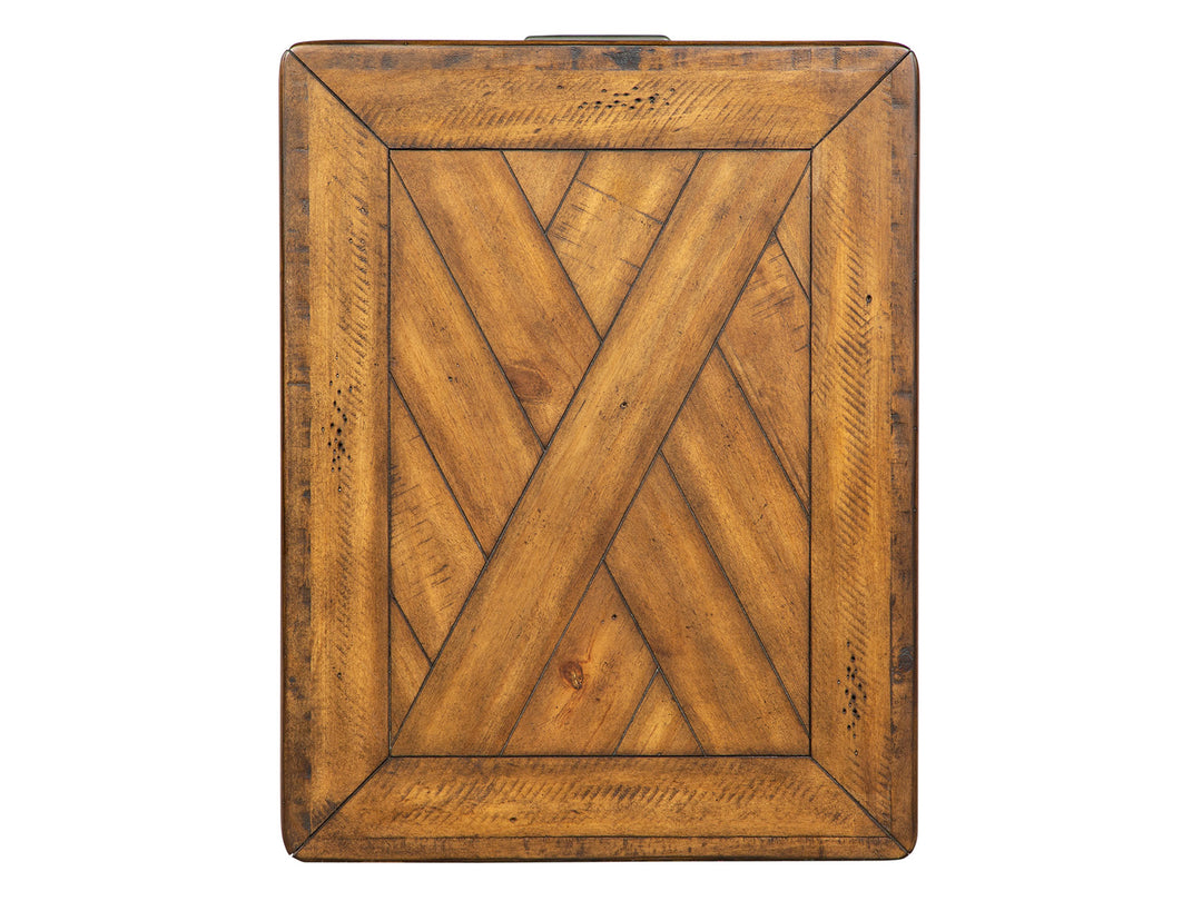 Chesterfield Farmhouse Timber Rectangular End Table - T4717-03