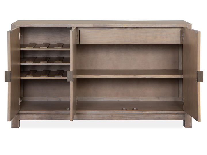 Ainsley Cerused Khaki Buffet - D5333-14