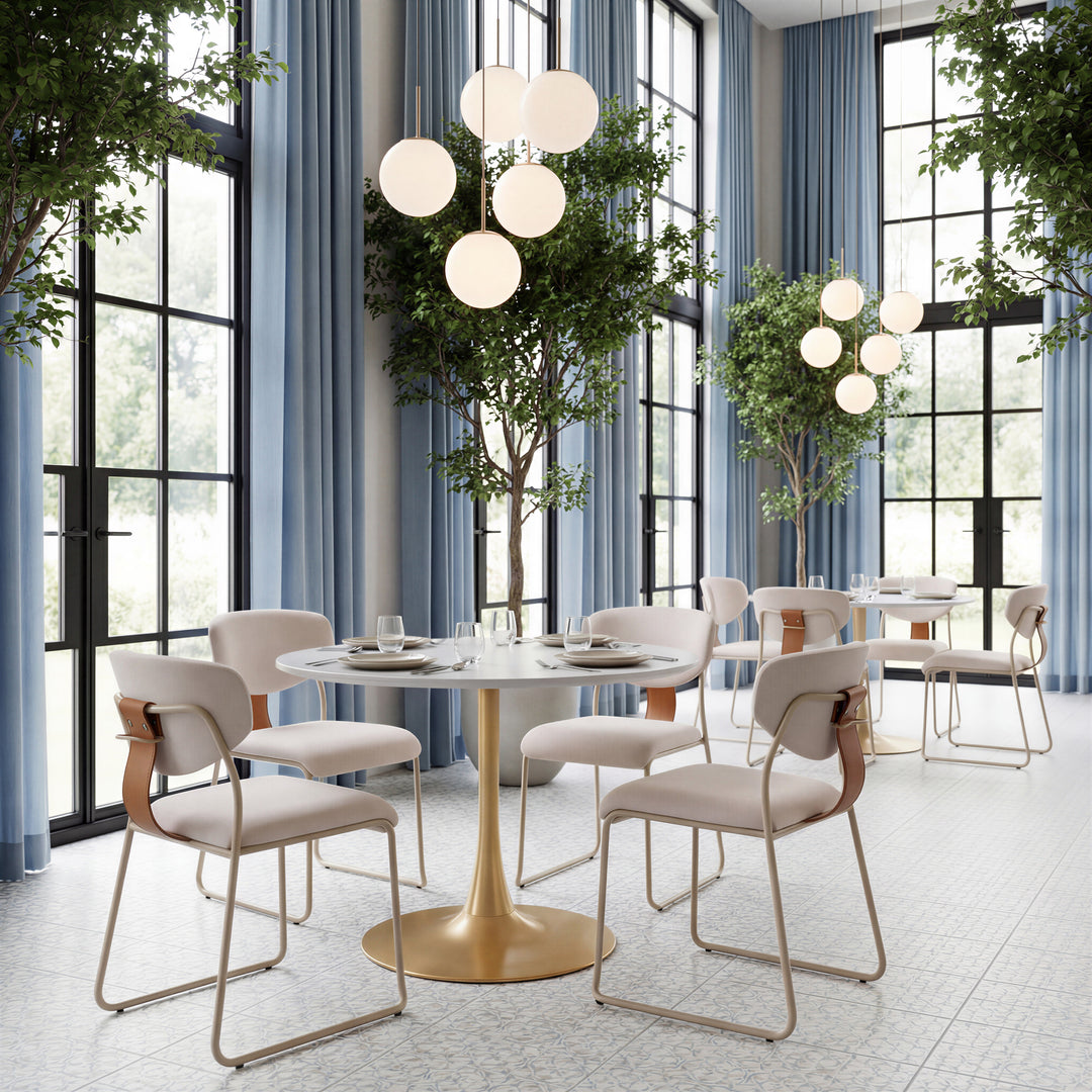 Meadow Dining Chair (Set of 4) Cloud White - 111212