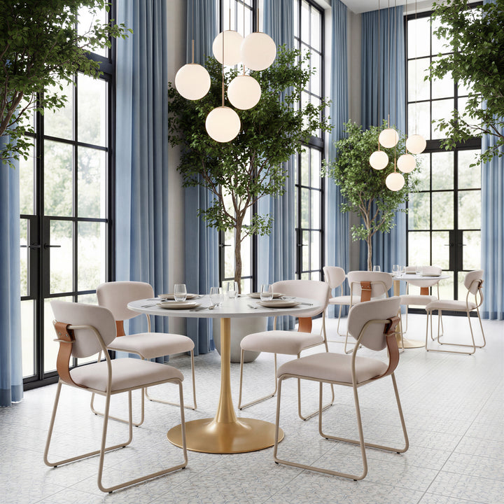 Meadow Dining Chair (Set of 4) Cloud White - 111212