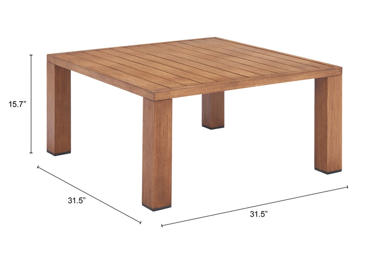 Regels Coffee Table Natural - AmericanHomeFurniture