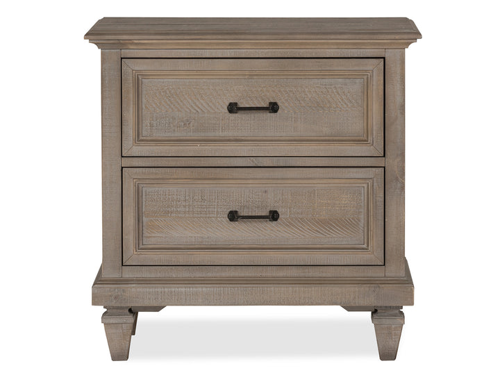 Lancaster Dovetail Grey Drawer Nightstand - B4352-01