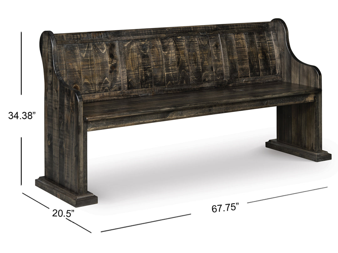 Bellamy Peppercorn Bench - D2491-79