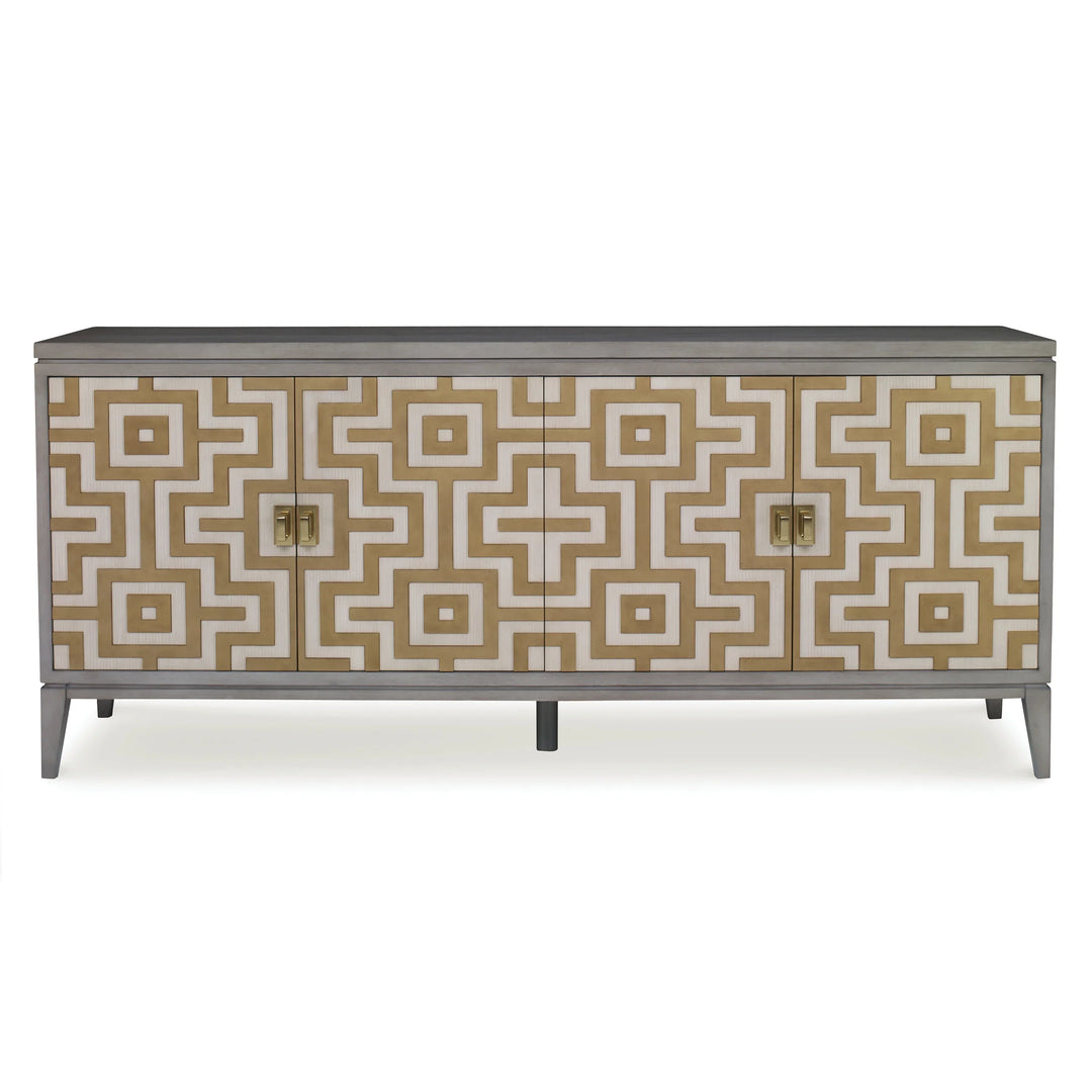 Labyrinth Multi-Use Cabinet - AmericanHomeFurniture