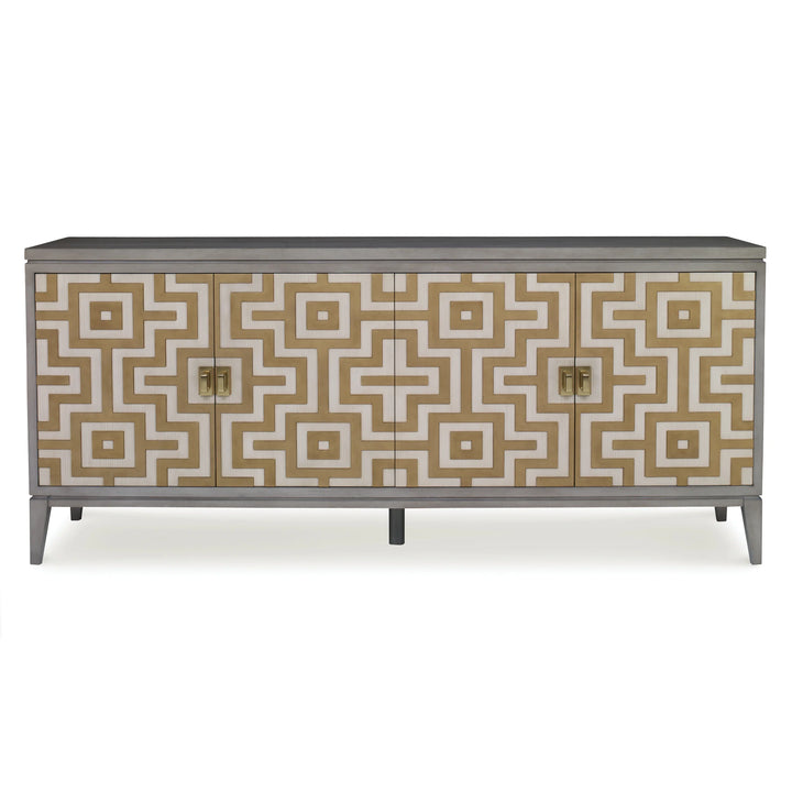 Labyrinth Multi-Use Cabinet - AmericanHomeFurniture