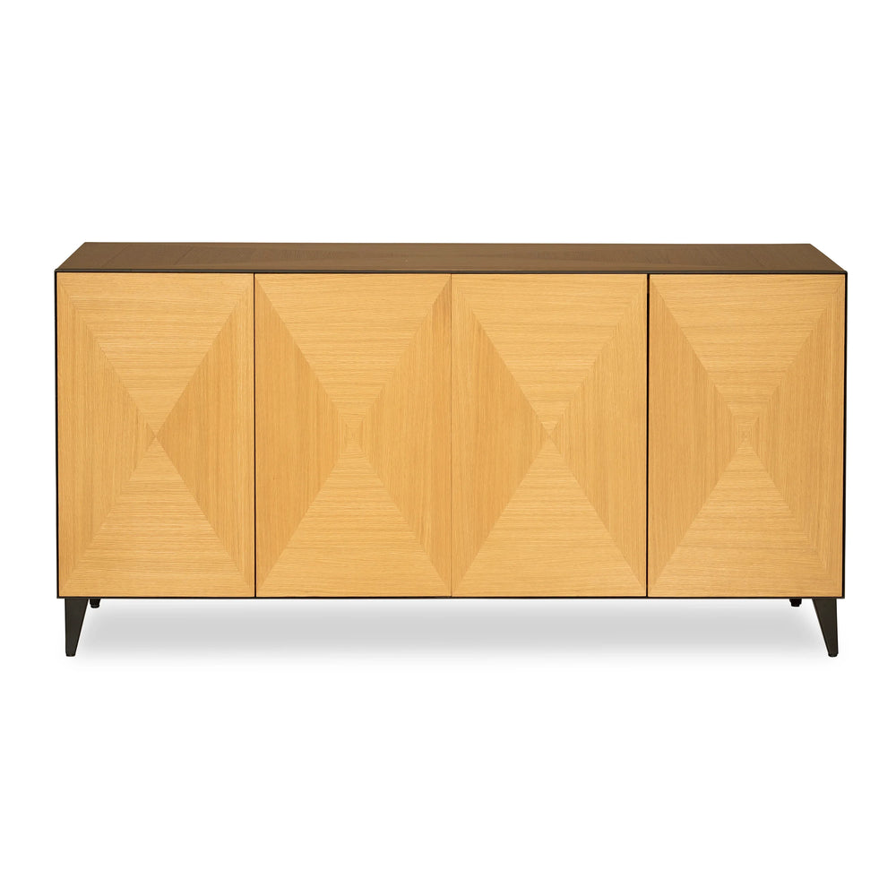 Mitered Multi-Use Cabinet - AmericanHomeFurniture