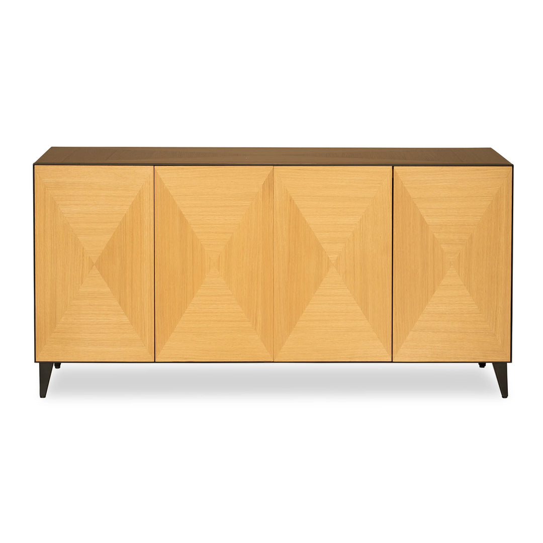 Mitered Multi-Use Cabinet - AmericanHomeFurniture
