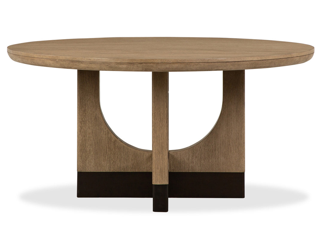 Tristan Swiss Coffee 60" Round Dining Table - D5878-23