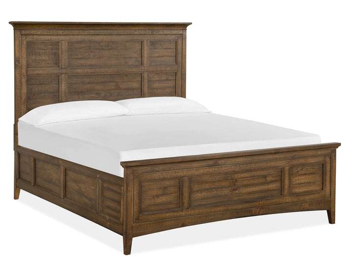 Bay Creek Toasted Nutmeg Queen Panel Bed - B4398-54
