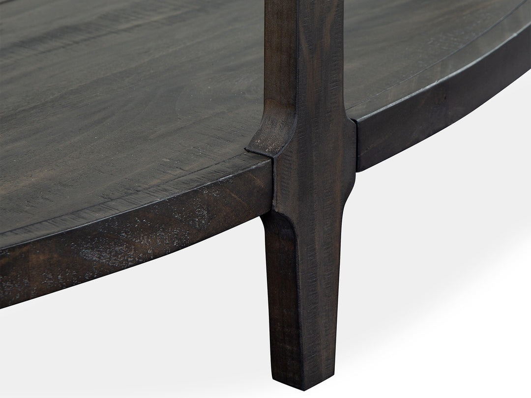 Boswell Peppercorn Demilune Sofa Table - T5263-75
