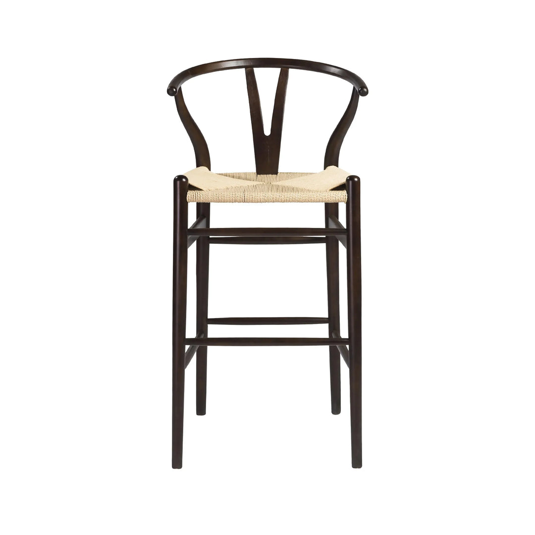 Evela-B Bar Stool and Natural Rush Seat