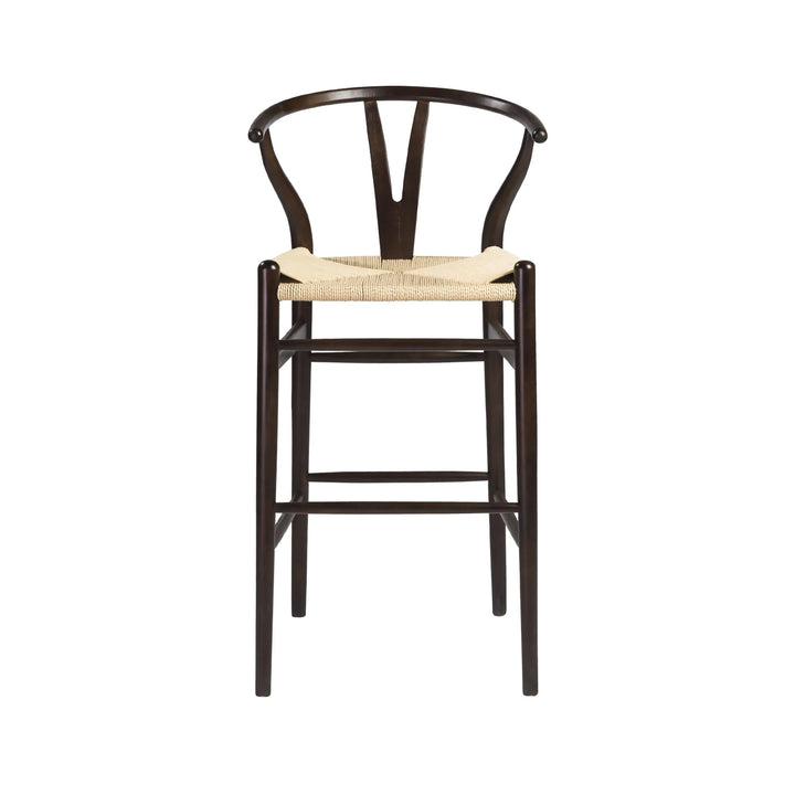Evela-B Bar Stool and Natural Rush Seat
