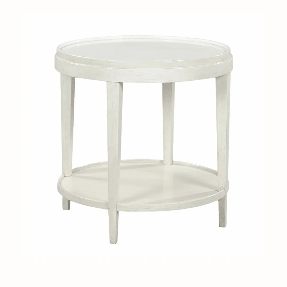 Liz Round Side Table Large - AmericanHomeFurniture