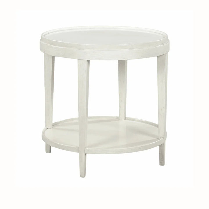 Liz Round Side Table Large - AmericanHomeFurniture