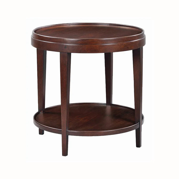 Liz Round Side Table Large - AmericanHomeFurniture