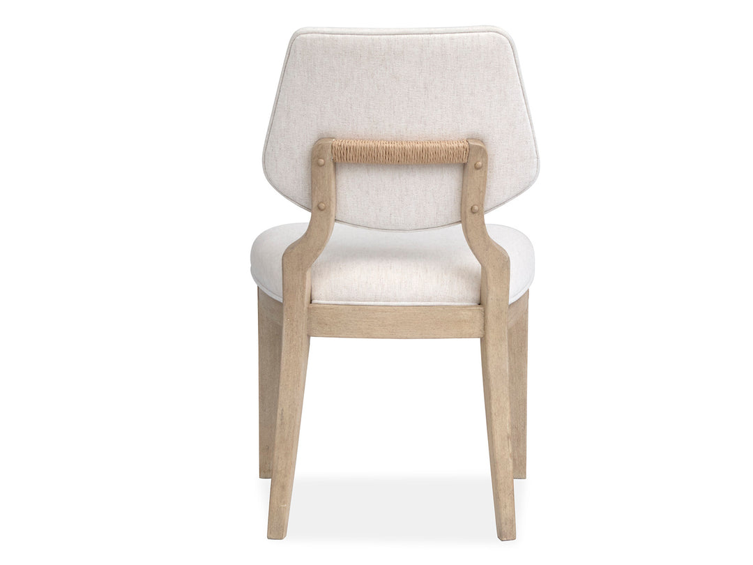 Sunset Cove Sanibel Brown Upholstered Side Chair - Set of 2 - D5783-63