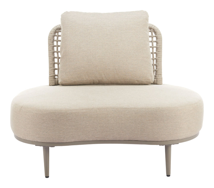 Ruhe Accent Chair Beige - AmericanHomeFurniture